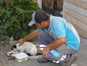 BUCA Belediye işçisinden Sevginin böylesi