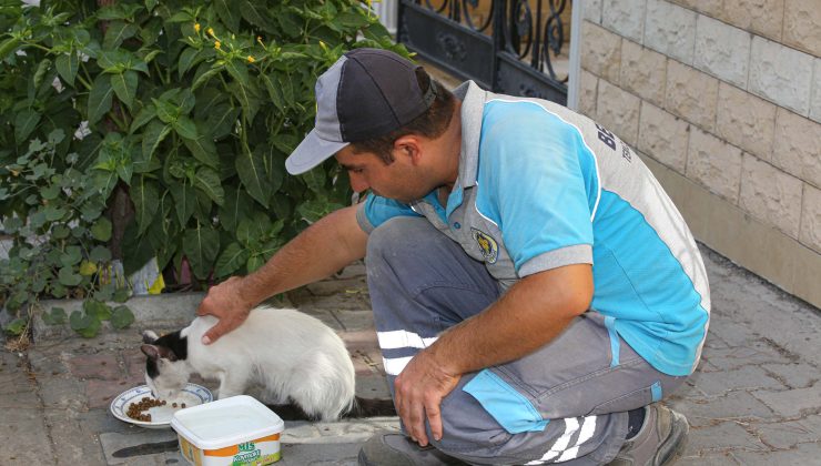 BUCA Belediye işçisinden Sevginin böylesi