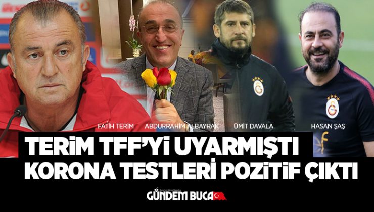 Terim: TFF’yi Uyarmıştı. Korona Testleri Pozitif Çıktı