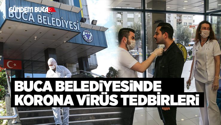 Buca Belediyesi’nde Korona Virüs önlemi