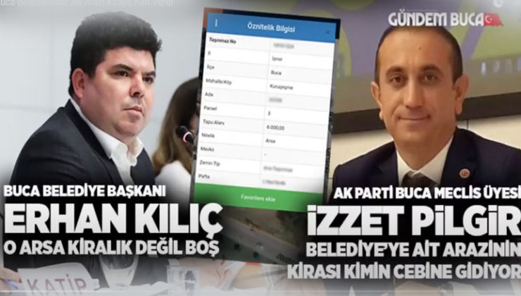 İzzet Pilgir Ortaya Çıkardı Kayıt Dışı Kira mı ? Buca Belediyesi