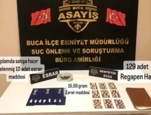 İzmir Buca’da yapılan huzur uygulamalarında 93 kişi tutuklandı
