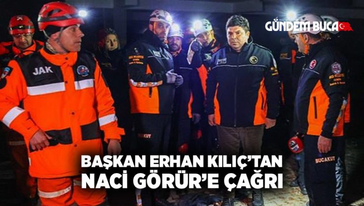 Başkan Erhan Kılıç’tan Naci Görür’e çağrı