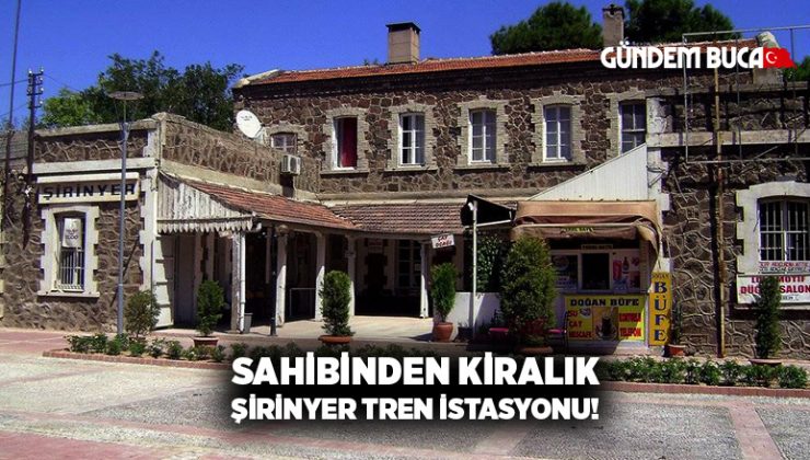 Sahibinden kiralık Şirinyer tren istasyonu!