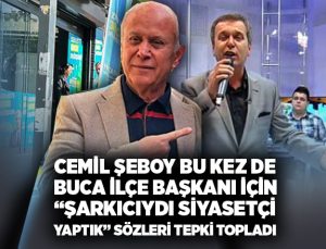 Cemil Şeboy Bu kez de ilçe başkanı için “Şarkıcıydı, Siyasetçi Yaptık” sözleri tepki topladı.