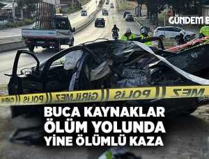 Buca Kaynaklar Ölüm Yolunda Yine Ölümlü Kaza