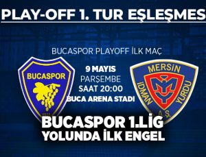 Bucaspor 1.lig yolunda ilk engel Mersin İdman yurdu
