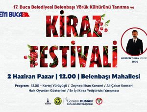 Buca’da Kiraz Festivali’ne geri sayım başladı