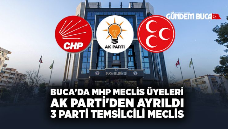 Buca’da MHP Meclis Üyeleri AK Parti’den Ayrıldı