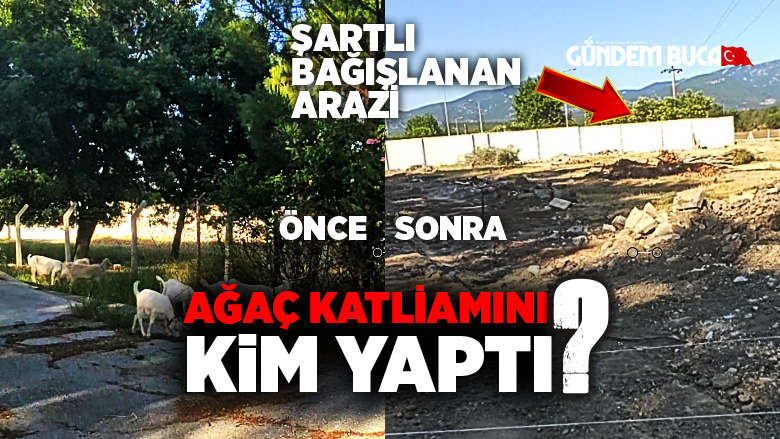 Buca 'da jandarmaya tahsisli Kamu arazisi