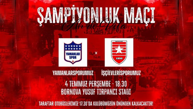 İşçievleri Spor Kulübü Süper Amatör yolunda Son Viraj