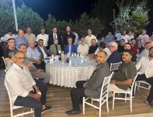 Cumhur İttifakı Buca’da Mustafa Çiçek’in oğlunun düğününde bir araya geldi