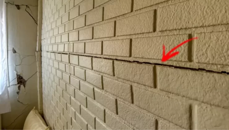 “Metro geliyor” diye sevinirken, korkudan uyuyamaz hale geldiler! Her dairede çatlaklar var