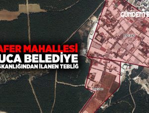 Zafer Mahallesi Buca Belediye Başkanlığından ilanen tebliğ