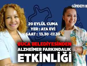 Buca Belediyesinden Alzheimer farkındalık etkinliği