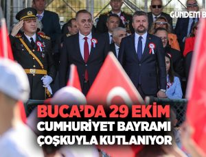 Buca’da 29 Ekim Cumhuriyet Bayramı coşkusu