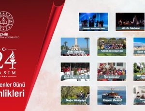 İzmir İl Milli Eğitim Müdürlüğü’nden 24 Kasım Öğretmenler Günü’ne Özel Anlamlı Etkinlikler