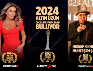 2024 İzmir’in Enleri Ödüllerini Altın Üzüm Ödül Töreninde Alıyor