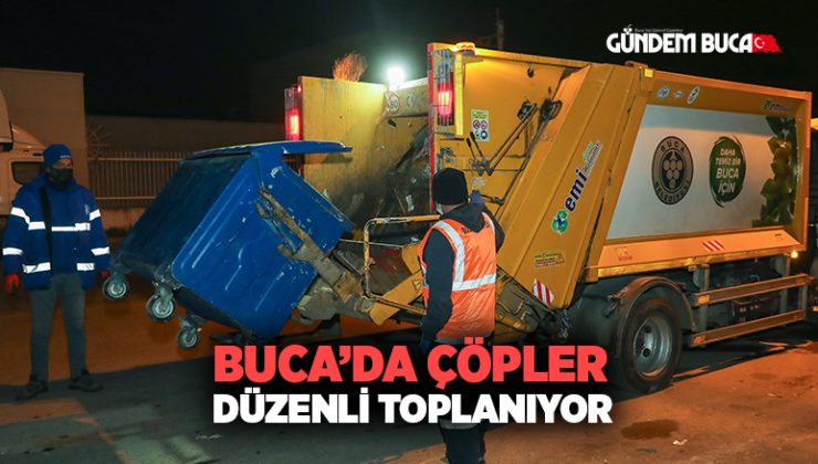 Buca’da Çöpler Düzenli Toplanıyor