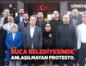 Buca Belediye Meclisinde Anlaşılmayan Protesto