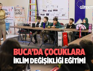 Buca’da çocuklara iklim değişikliği eğitimi
