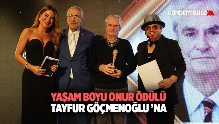 Yaşam Boyu Onur Ödülü Tayfur Göçmenoğlu ’na