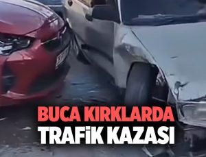 Buca Kırklarda Trafik Kazası