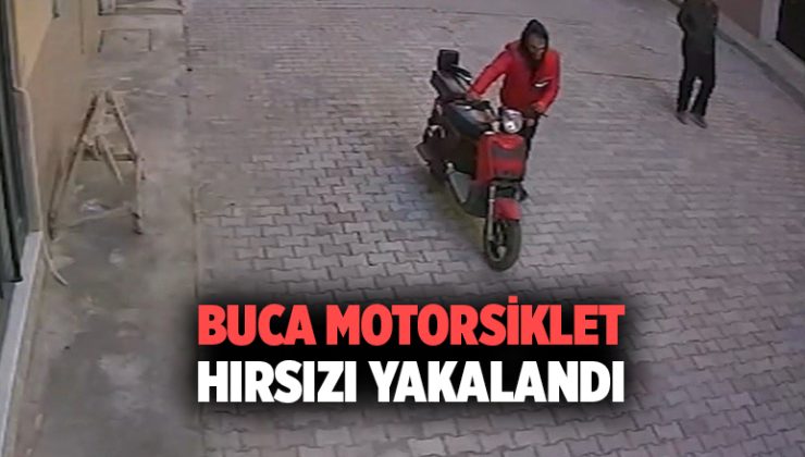 Buca Motorsiklet Hırsızı yakalandı