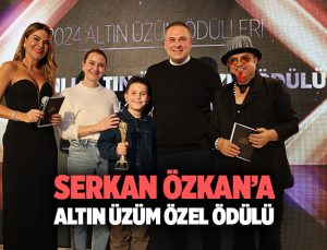 Serkan Özkan ’a Altın Üzüm Özel Ödülü