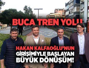 Buca Tren Yolu Hakan Kalfaoğlu ’nun Girişimiyle Başlayan Dönüşüm!
