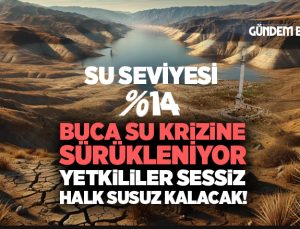 Buca Su Krizine Sürükleniyor ! Yetkililer ise Sessiz, Halk Susuz Kalacak !