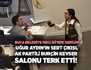 Buca Belediye Meclisi ‘nde Gerilim: Uğur Aydın ‘ın Sert Çıkışı, AK Partili Burçin Kevser Salonu Terk Etti!