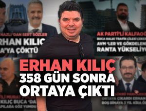 Erhan Kılıç 358 Gün Sonra Ortaya Çıktı.