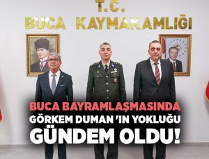 Buca Bayramlaşmasında Görkem Duman ‘ın Yokluğu Gündem Oldu!
