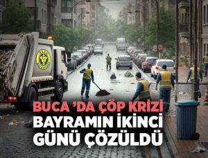 Buca ’da Çöp Krizi Bayramın İkinci Günü Çözüldü