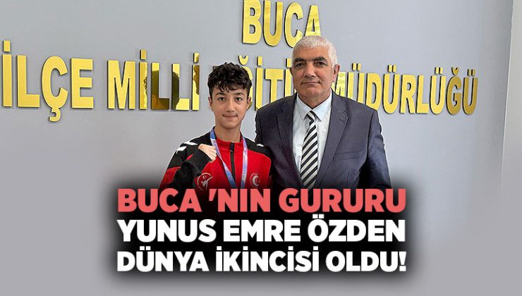 Buca ‘nın Gururu Yunus Emre Özden Dünya İkincisi Oldu!