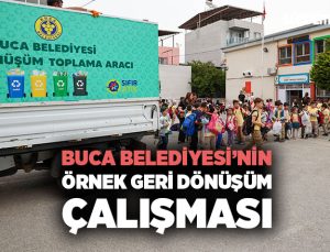 Buca Belediyesi ’nin örnek geri dönüşüm çalışması
