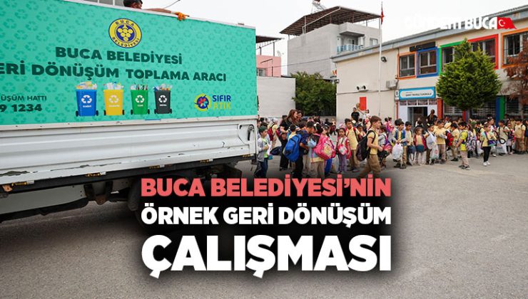 Buca Belediyesi ’nin örnek geri dönüşüm çalışması
