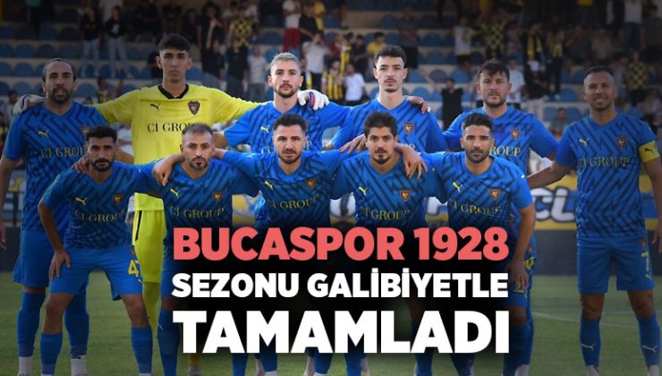 Bucaspor 1928 Sezonu Galibiyetle tamamladı