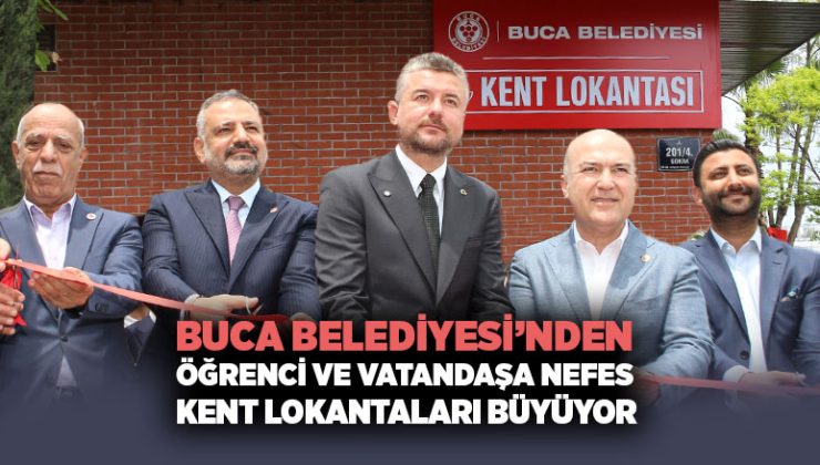 Buca Belediyesi ’nden öğrenci ve vatandaşa Nefes Kent Lokantaları Büyüyor
