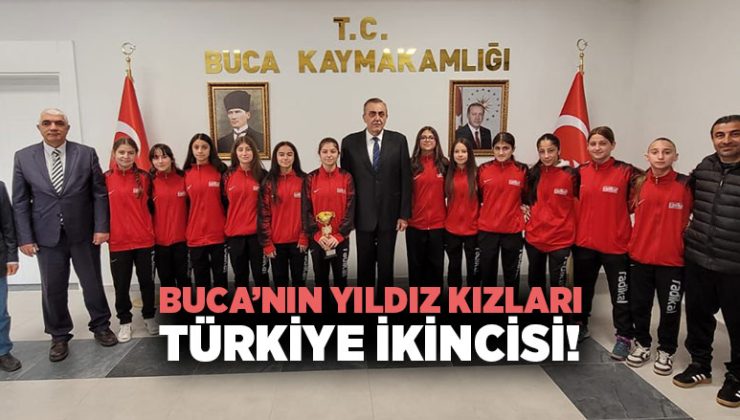 Buca ’nın Yıldız Kızları Türkiye İkincisi Oldu!