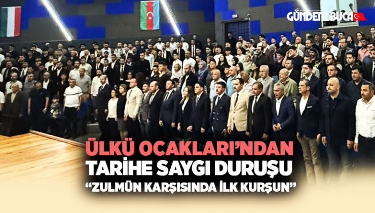 Ülkü Ocakları ’ndan Tarihe Saygı Duruşu: “Zulmün Karşısında İlk Kurşun”