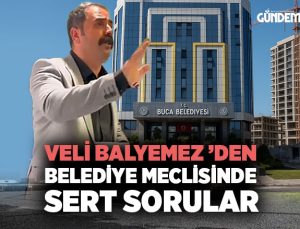 Veli Balyemez ’den Belediye meclisinde Sert Sorular