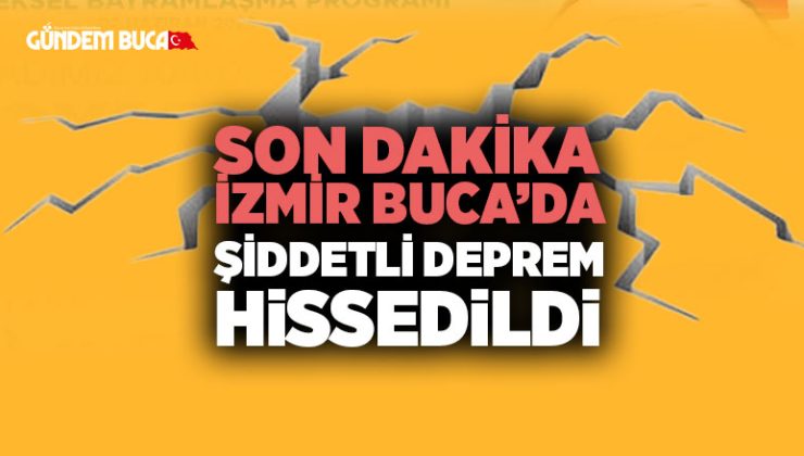 Manisa’da 5,1 Büyüklüğünde Deprem Buca’da Hissedildi