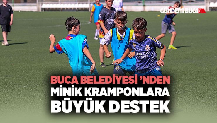 Buca Belediyesi ’nden Minik Kramponlara Büyük Destek