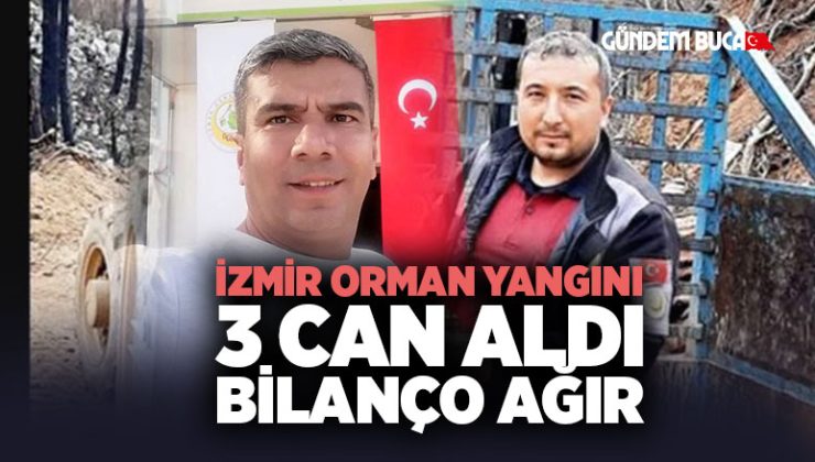 İzmir Orman Yangını 3 can aldı. Bilanço Ağır