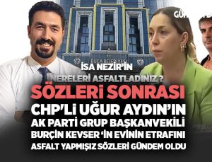 İsa Nezir Nereye asfalt yaptınız sözleri sonrası Buca Belediyesinde CHP’li Uğur Aydın’ın AK Parti Grup Başkan vekili ( Burçin Kevser Sevil )’in evinin etrafını asfalt yapmışız sözleri Buca’da gündem oldu
