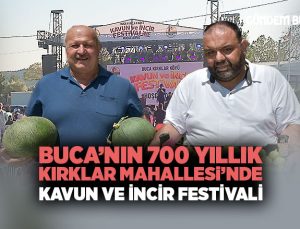 Buca Kırklar Mahallesi’nde Kavun ve İncir Festivali