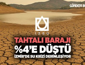 İzmir ve Buca ‘da Su Krizi Derinleşiyor Tahtalı Barajı %4’e Düştü