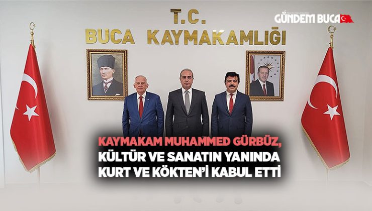Kaymakam Muhammed Gürbüz ,Kültür ve Sanatın Yanında Kurt ve Kökten ’i Kabul Etti